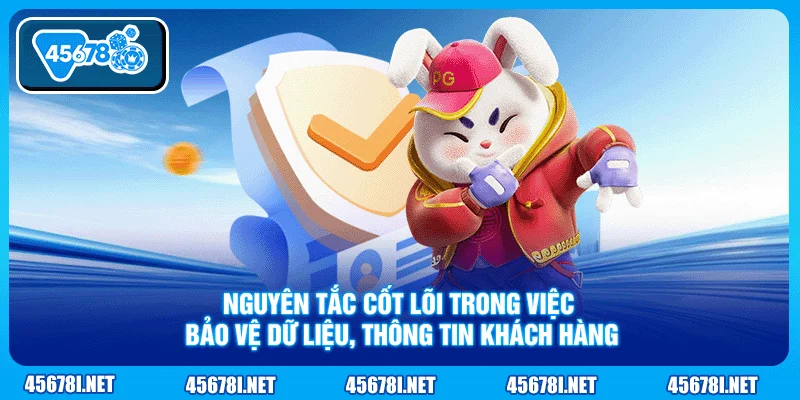 Nguyên tắc cốt lõi trong việc bảo vệ dữ liệu, thông tin khách hàng